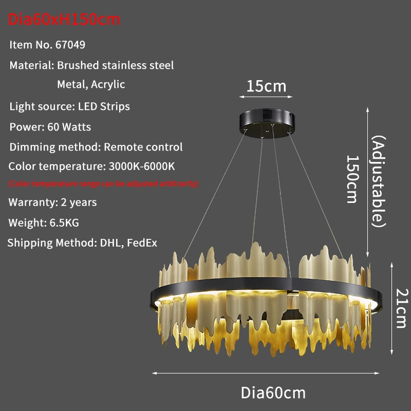 Chandeliers Luxury Audrie Chandelier sold by Fleurlovin, Free Shipping Worldwide