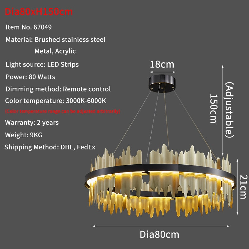 Chandeliers Luxury Audrie Chandelier sold by Fleurlovin, Free Shipping Worldwide