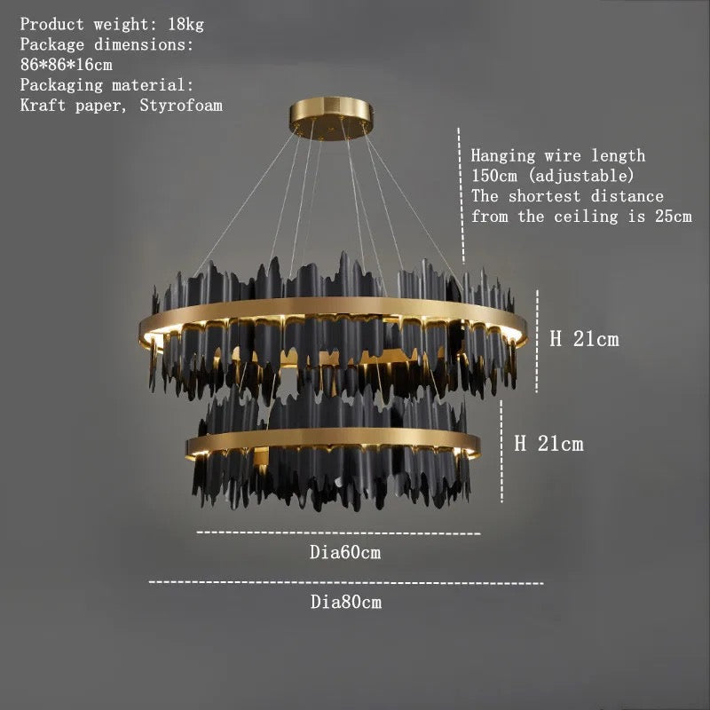 Chandeliers Luxury Audrie Chandelier sold by Fleurlovin, Free Shipping Worldwide