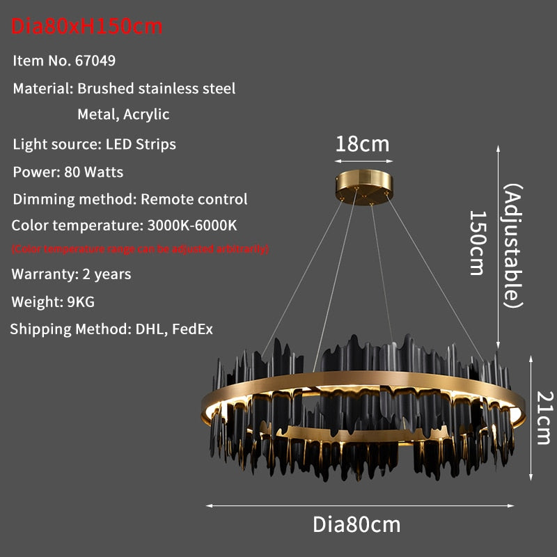 Chandeliers Luxury Audrie Chandelier sold by Fleurlovin, Free Shipping Worldwide