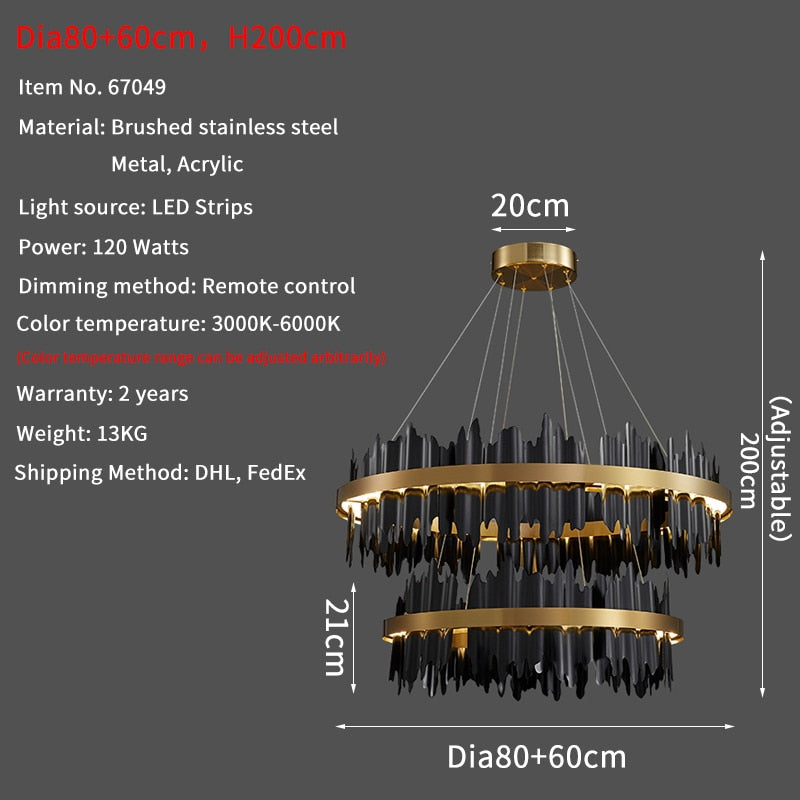 Chandeliers Luxury Audrie Chandelier sold by Fleurlovin, Free Shipping Worldwide