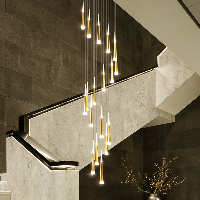 Chandeliers Luxury Droplet Foyer Pendant sold by Fleurlovin, Free Shipping Worldwide