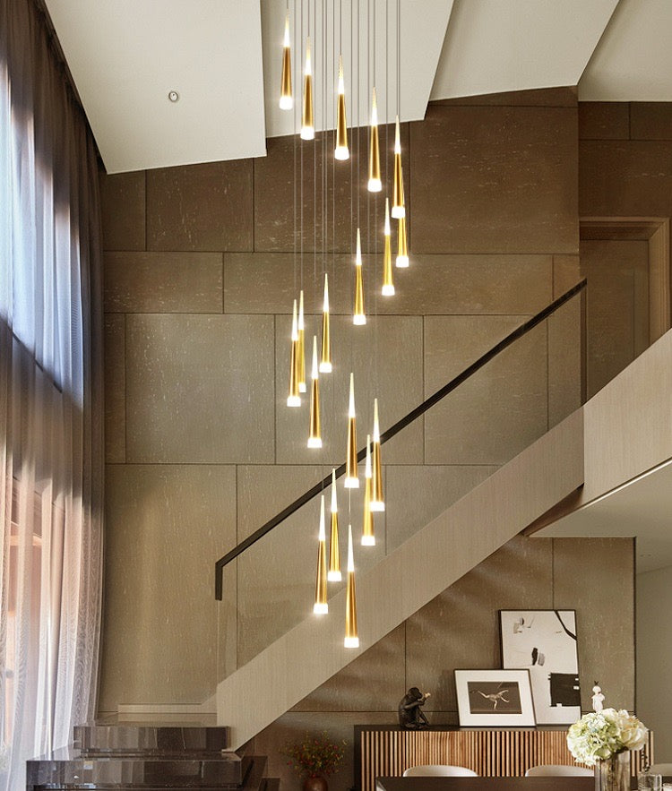 Chandeliers Luxury Droplet Foyer Pendant sold by Fleurlovin, Free Shipping Worldwide