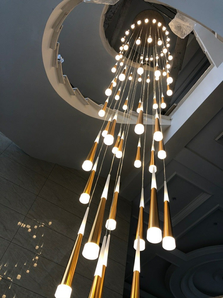 Chandeliers Luxury Droplet Foyer Pendant sold by Fleurlovin, Free Shipping Worldwide