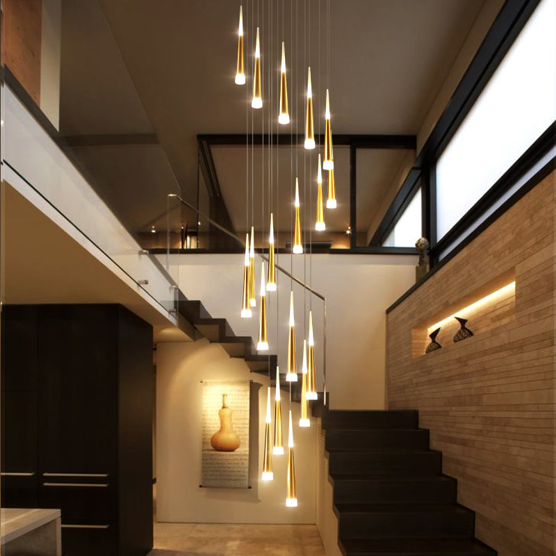 Chandeliers Luxury Droplet Foyer Pendant sold by Fleurlovin, Free Shipping Worldwide