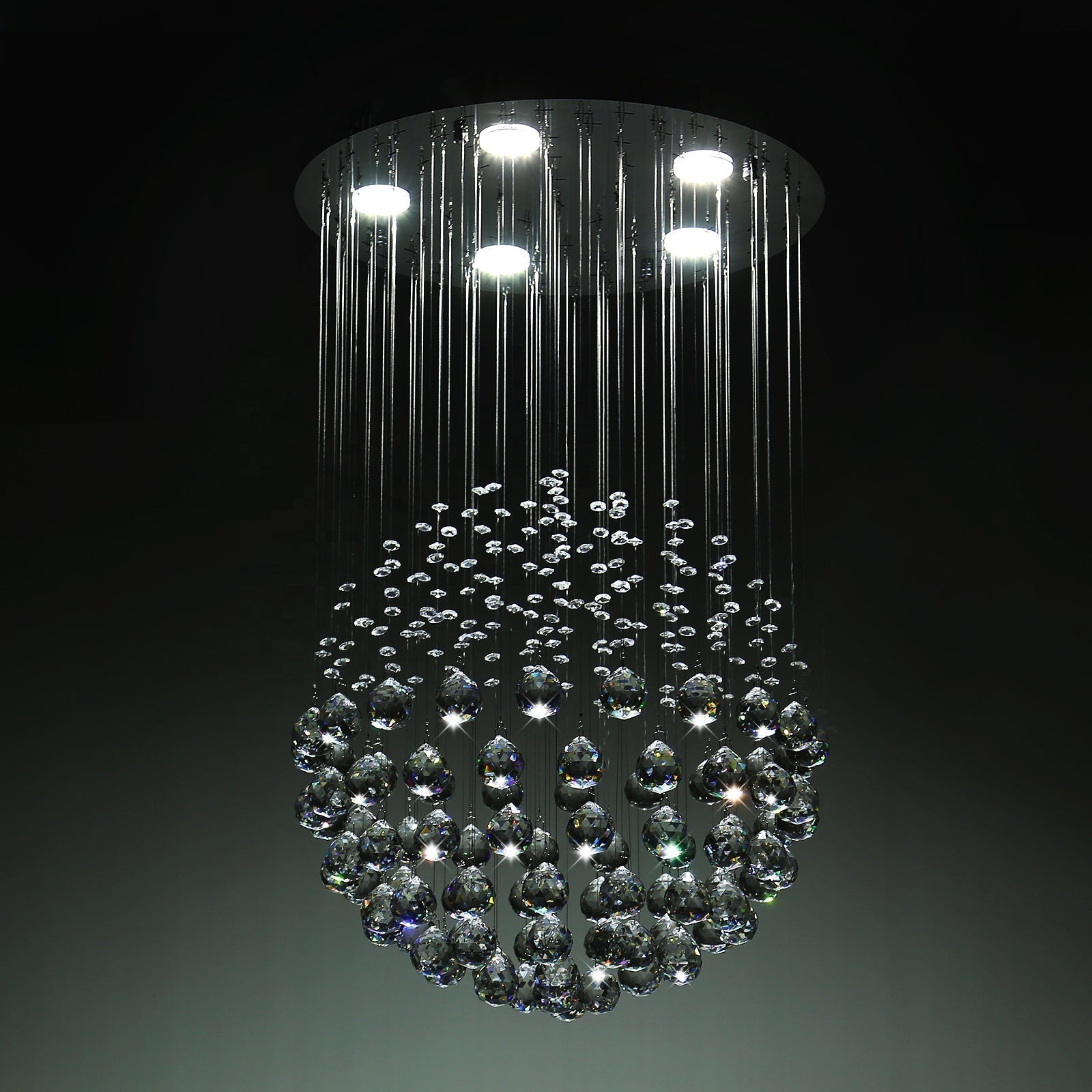 Chandeliers Modern Crystal Raindrop Chandelier sold by Fleurlovin, Free Shipping Worldwide