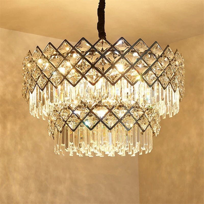 Chandeliers Opulent Crystal Chandelier sold by Fleurlovin, Free Shipping Worldwide