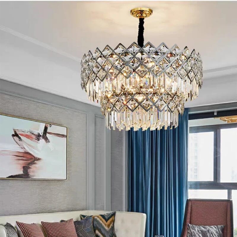 Chandeliers Opulent Crystal Chandelier sold by Fleurlovin, Free Shipping Worldwide