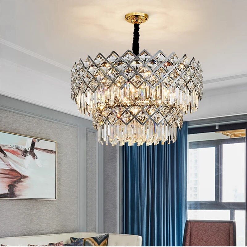 Chandeliers Opulent Crystal Chandelier sold by Fleurlovin, Free Shipping Worldwide