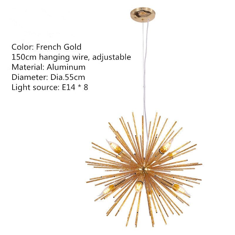 Chandeliers Postmodern firework chandelier sold by Fleurlovin, Free Shipping Worldwide