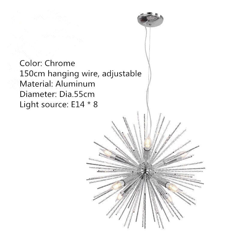 Chandeliers Postmodern firework chandelier sold by Fleurlovin, Free Shipping Worldwide