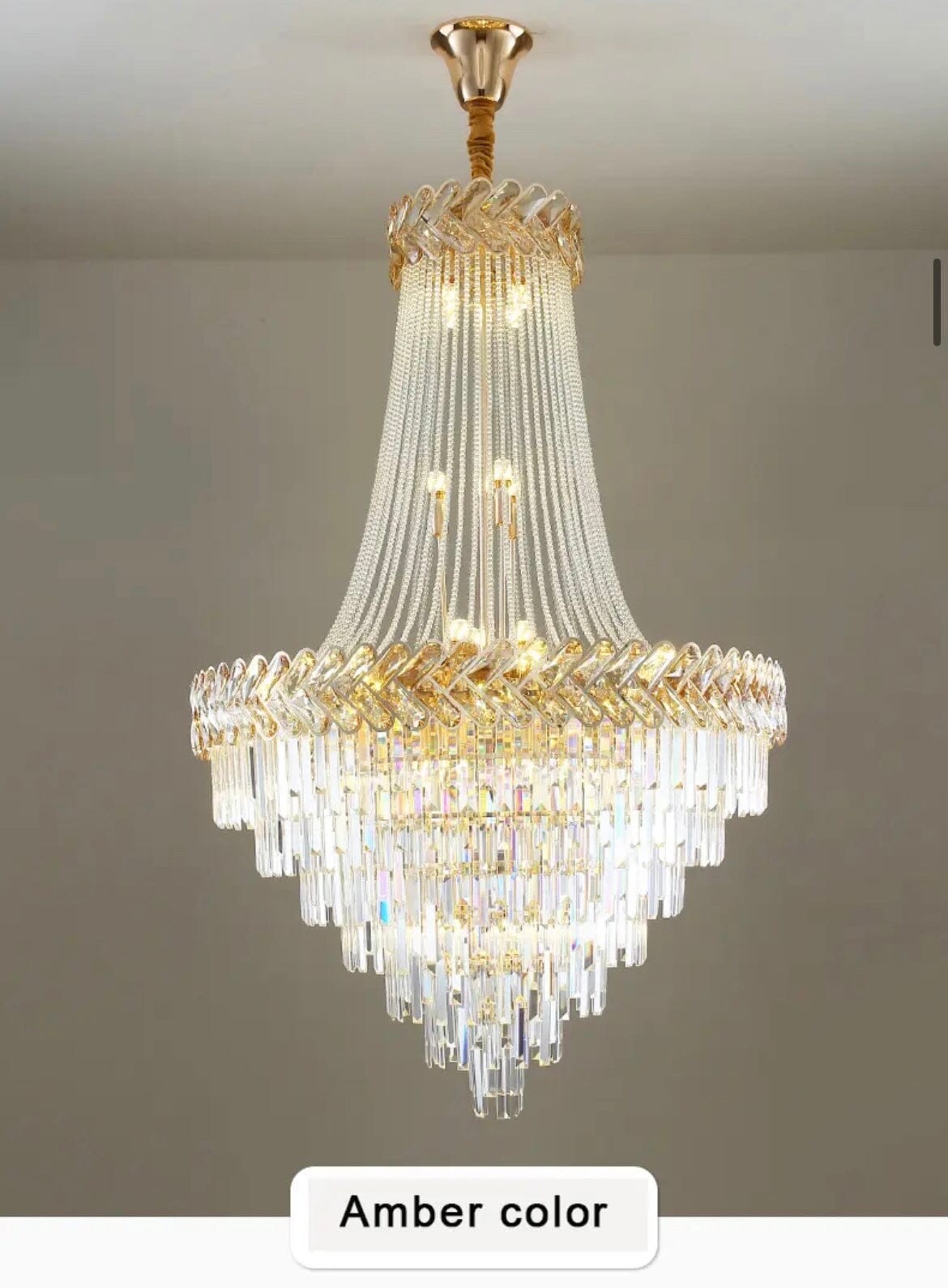 Chandeliers Royal Orchid Chandelier sold by Fleurlovin, Free Shipping Worldwide