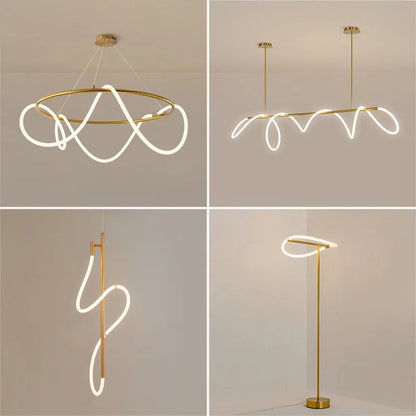 Chandeliers Soran Swirl Lamp Collection sold by Fleurlovin, Free Shipping Worldwide