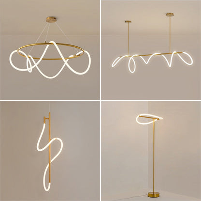 Chandeliers Soran Swirl Lamp Collection sold by Fleurlovin, Free Shipping Worldwide