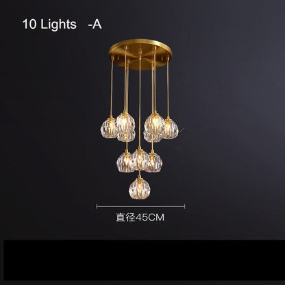 The Crystal Ball Chandelier - Premium Chandeliers from Lumina Décor - Just $750! Shop now at Fleurlovin