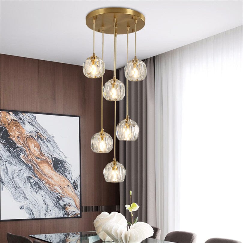 The Crystal Ball Chandelier - Premium Chandeliers from Lumina Décor - Just $750! Shop now at Fleurlovin