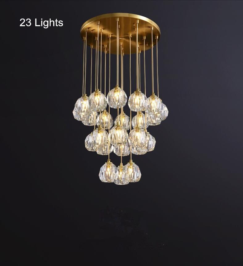 The Crystal Ball Chandelier - Premium Chandeliers from Lumina Décor - Just $750! Shop now at Fleurlovin