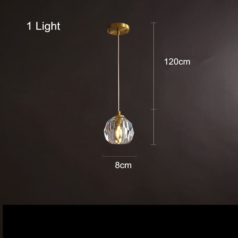 The Crystal Ball Chandelier - Premium Chandeliers from Lumina Décor - Just $750! Shop now at Fleurlovin