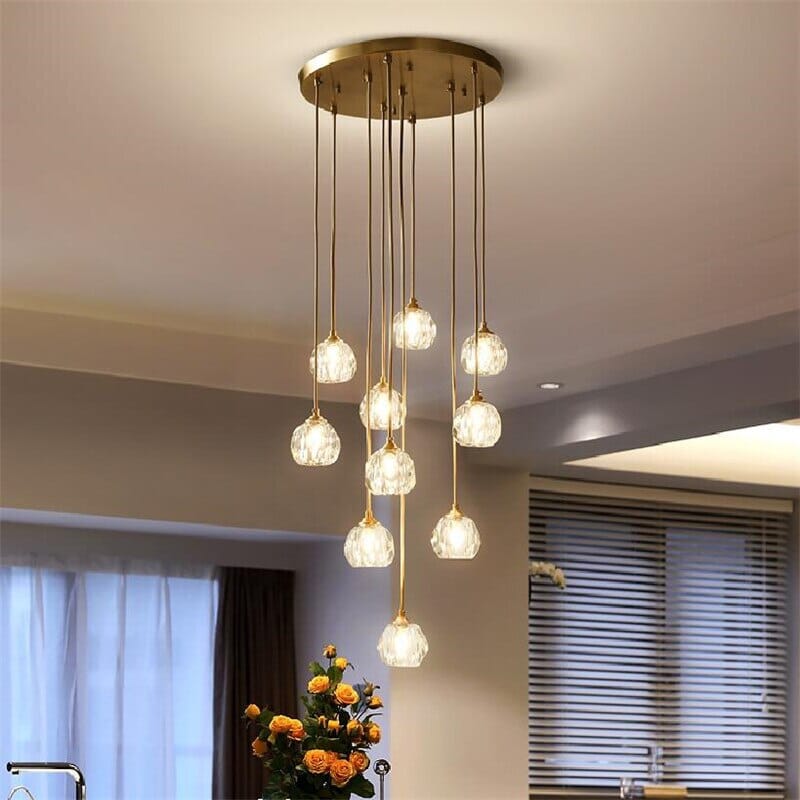 The Crystal Ball Chandelier - Premium Chandeliers from Lumina Décor - Just $750! Shop now at Fleurlovin