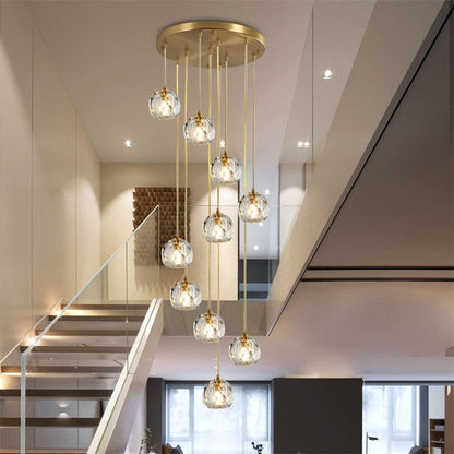 The Crystal Ball Chandelier - Premium Chandeliers from Lumina Décor - Just $750! Shop now at Fleurlovin