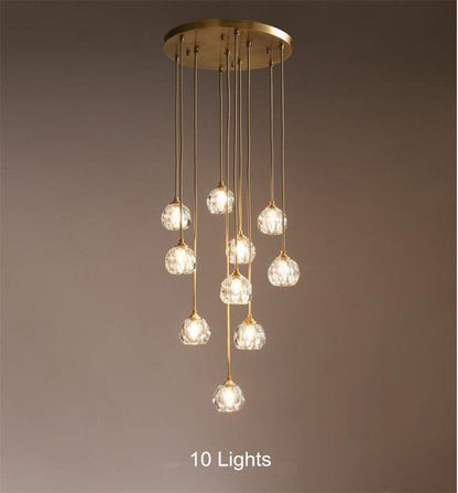 The Crystal Ball Chandelier - Premium Chandeliers from Lumina Décor - Just $750! Shop now at Fleurlovin