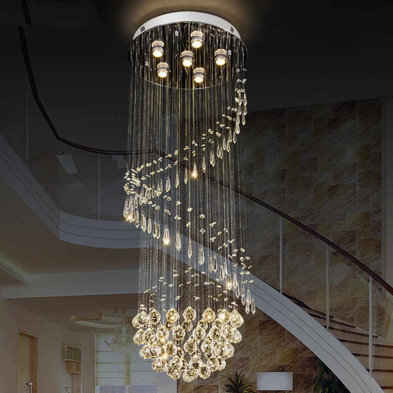 Chandeliers The Duplex Crystal Chandelier sold by Fleurlovin, Free Shipping Worldwide