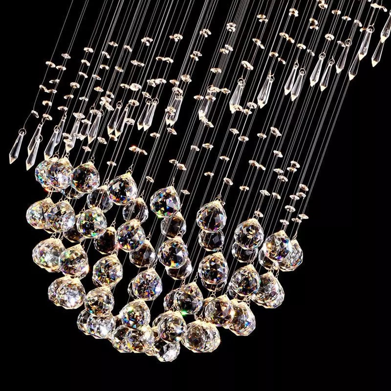 Chandeliers The Duplex Crystal Chandelier sold by Fleurlovin, Free Shipping Worldwide