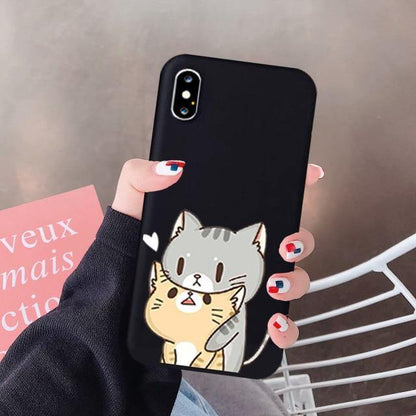  Couple Cat Case sold by Fleurlovin, Free Shipping Worldwide