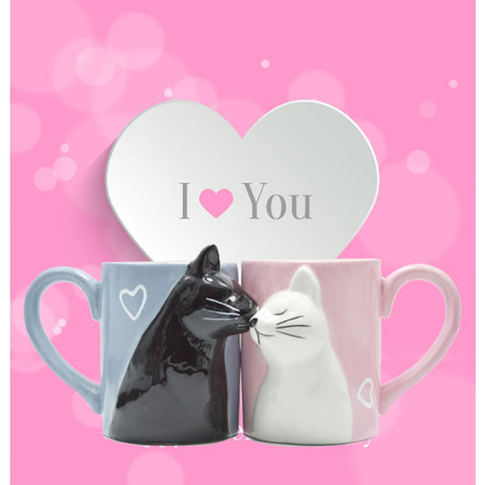  Couple Cat Mug Sets sold by Fleurlovin, Free Shipping Worldwide