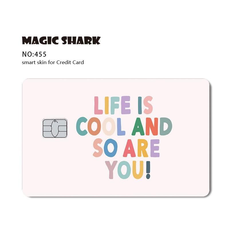  Credit Card Sticker sold by Fleurlovin, Free Shipping Worldwide