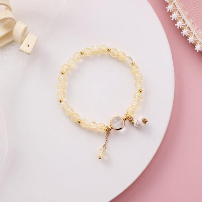  Crystal Cat Bracelet sold by Fleurlovin, Free Shipping Worldwide