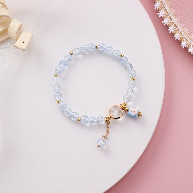  Crystal Cat Bracelet sold by Fleurlovin, Free Shipping Worldwide