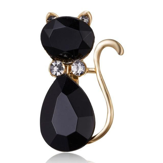  Crystal Cat Brooch sold by Fleurlovin, Free Shipping Worldwide