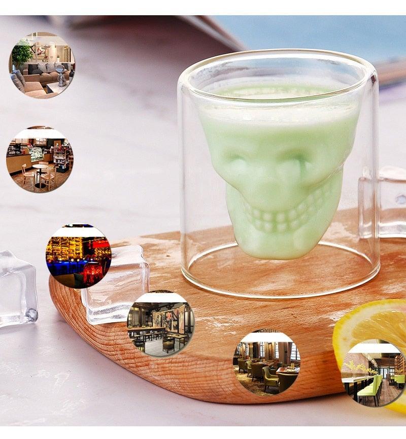 Crystal Skull Glass - Premium  from Fleurlovin Store - Just $12.99! Shop now at Fleurlovin