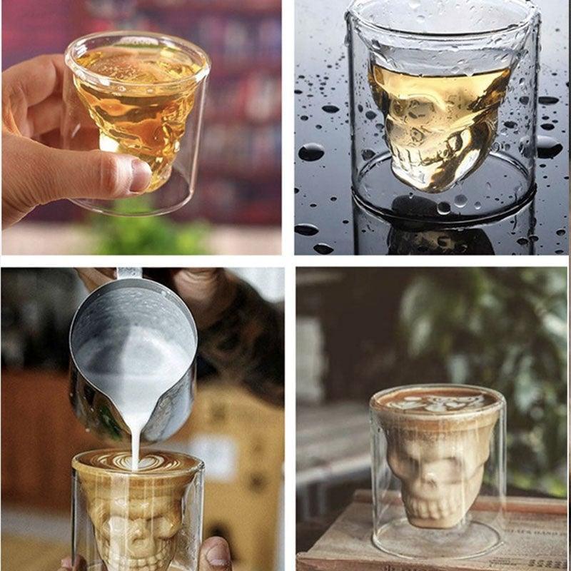 Crystal Skull Glass - Premium  from Fleurlovin Store - Just $12.99! Shop now at Fleurlovin