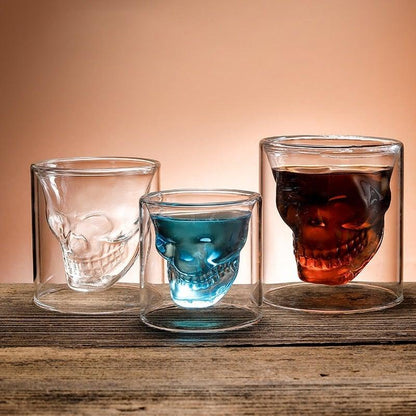Crystal Skull Glass - Premium  from Fleurlovin Store - Just $12.99! Shop now at Fleurlovin