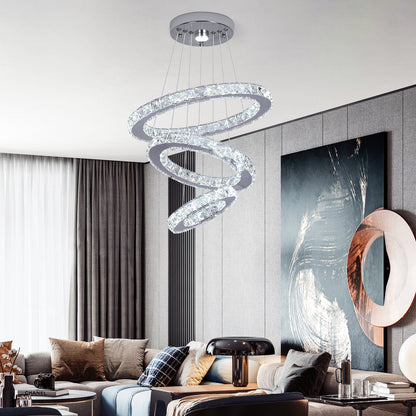  Crystal ring pendant chandelier sold by Fleurlovin, Free Shipping Worldwide