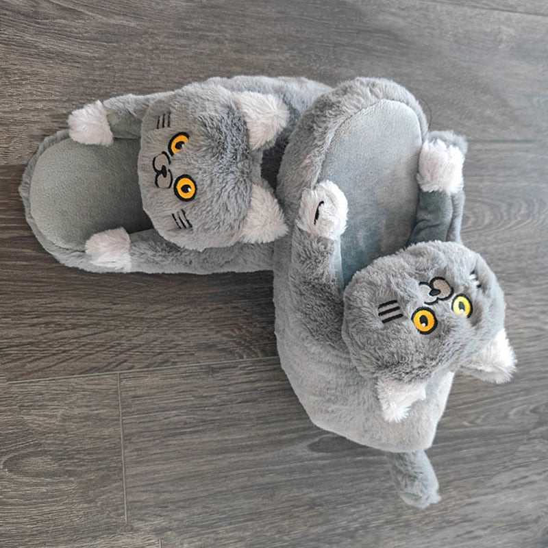  Cuddly Hug Cat Slippers sold by Fleurlovin, Free Shipping Worldwide