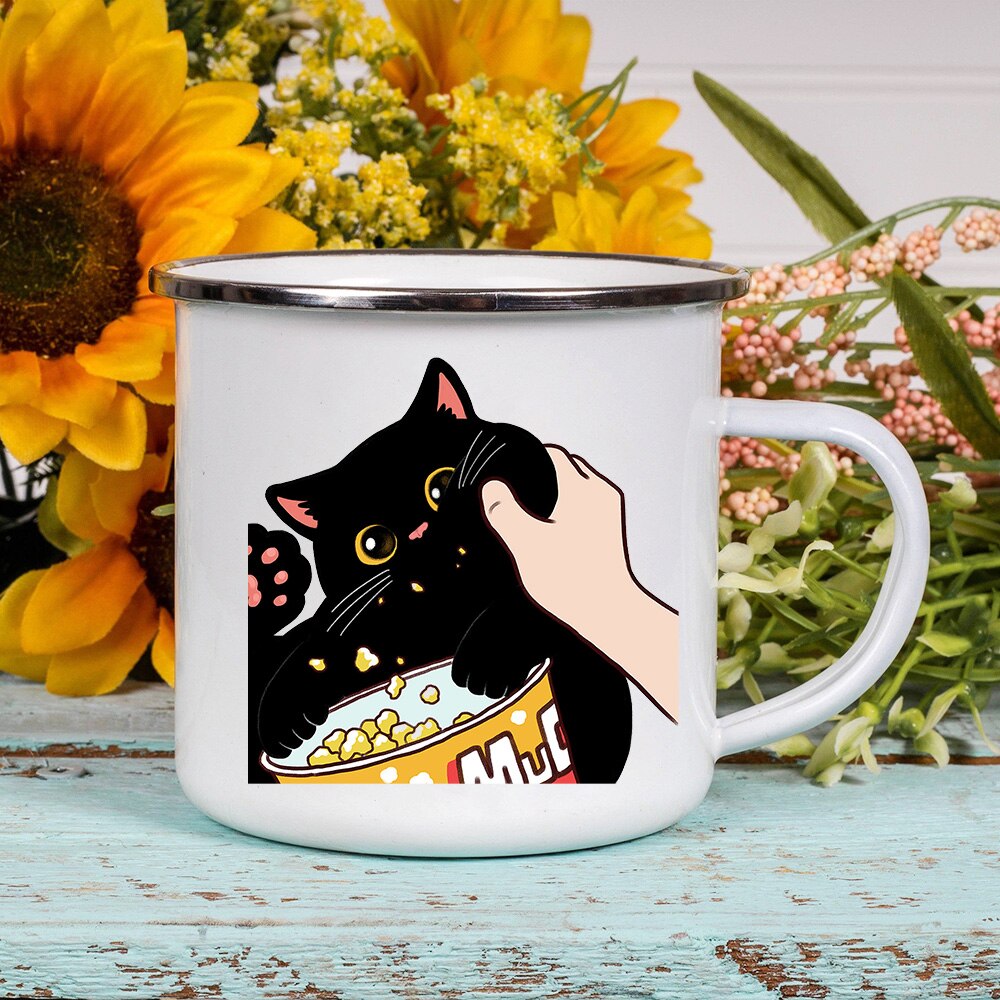  Cute Cartoon Cat Print Mugs sold by Fleurlovin, Free Shipping Worldwide