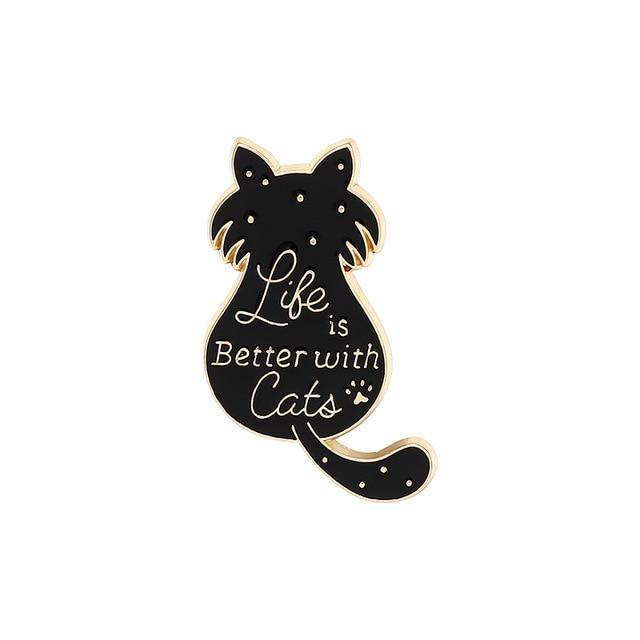  Cute Cat Brooch sold by Fleurlovin, Free Shipping Worldwide
