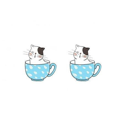  Cute Cat Earrings sold by Fleurlovin, Free Shipping Worldwide