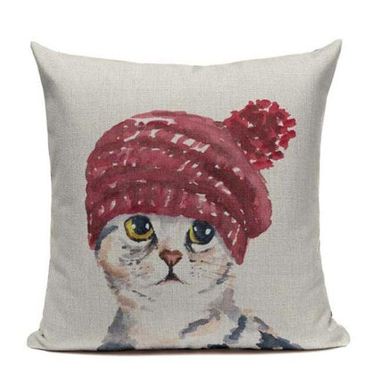  Cute Cat Pillowcase sold by Fleurlovin, Free Shipping Worldwide