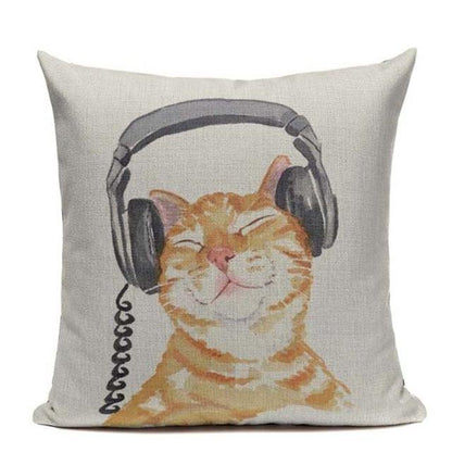  Cute Cat Pillowcase sold by Fleurlovin, Free Shipping Worldwide