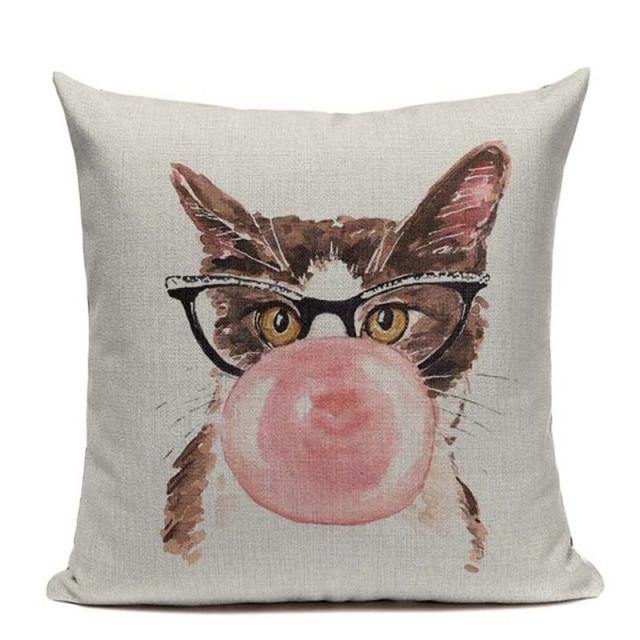  Cute Cat Pillowcase sold by Fleurlovin, Free Shipping Worldwide