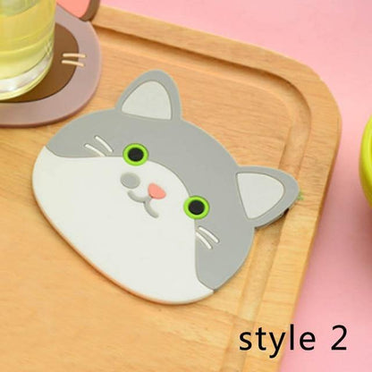  Cute Cat Silicone sold by Fleurlovin, Free Shipping Worldwide