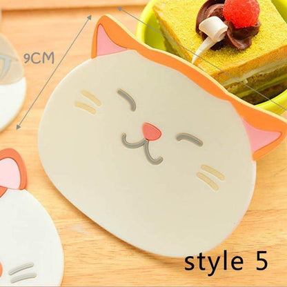  Cute Cat Silicone sold by Fleurlovin, Free Shipping Worldwide