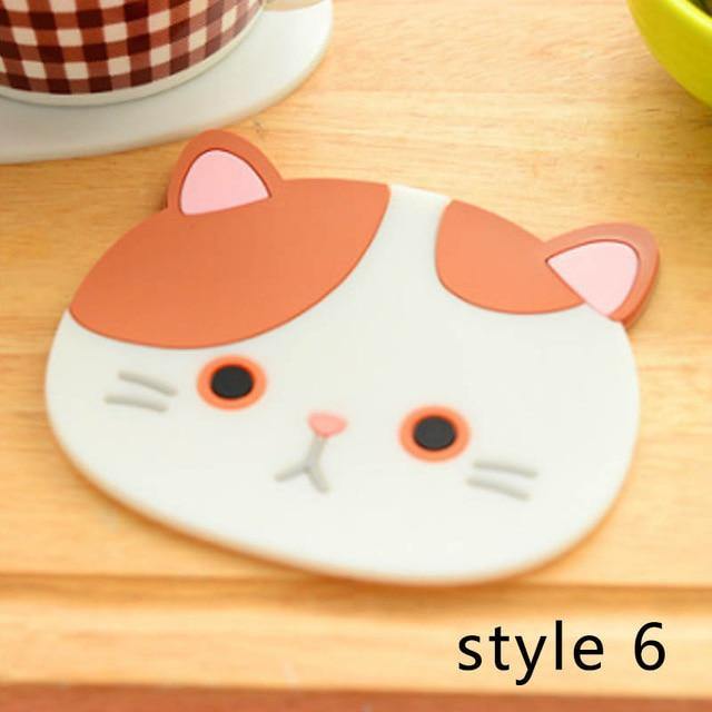  Cute Cat Silicone sold by Fleurlovin, Free Shipping Worldwide