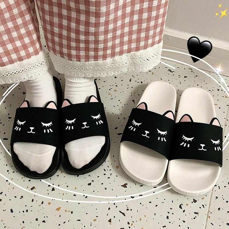  Cute Cat Slippers sold by Fleurlovin, Free Shipping Worldwide