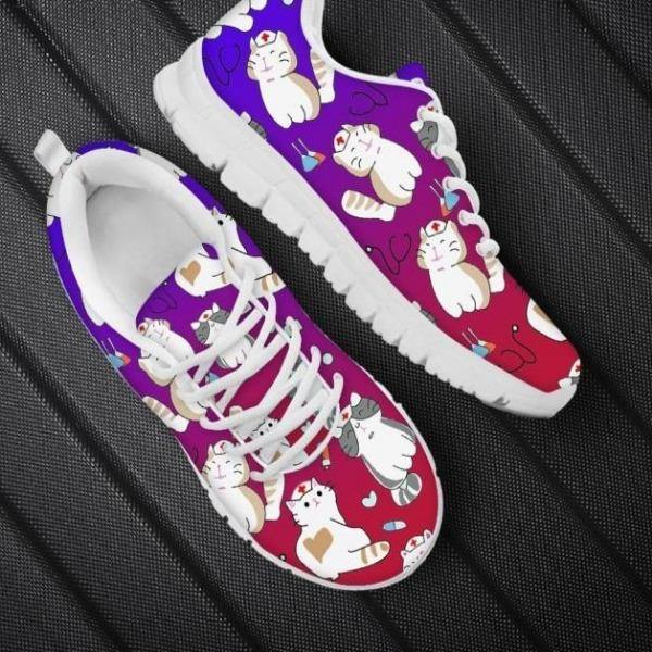  Cute Cat Sneakers sold by Fleurlovin, Free Shipping Worldwide