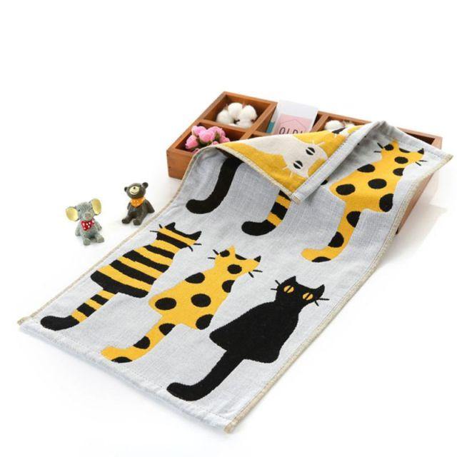  Cute Cat Towel sold by Fleurlovin, Free Shipping Worldwide